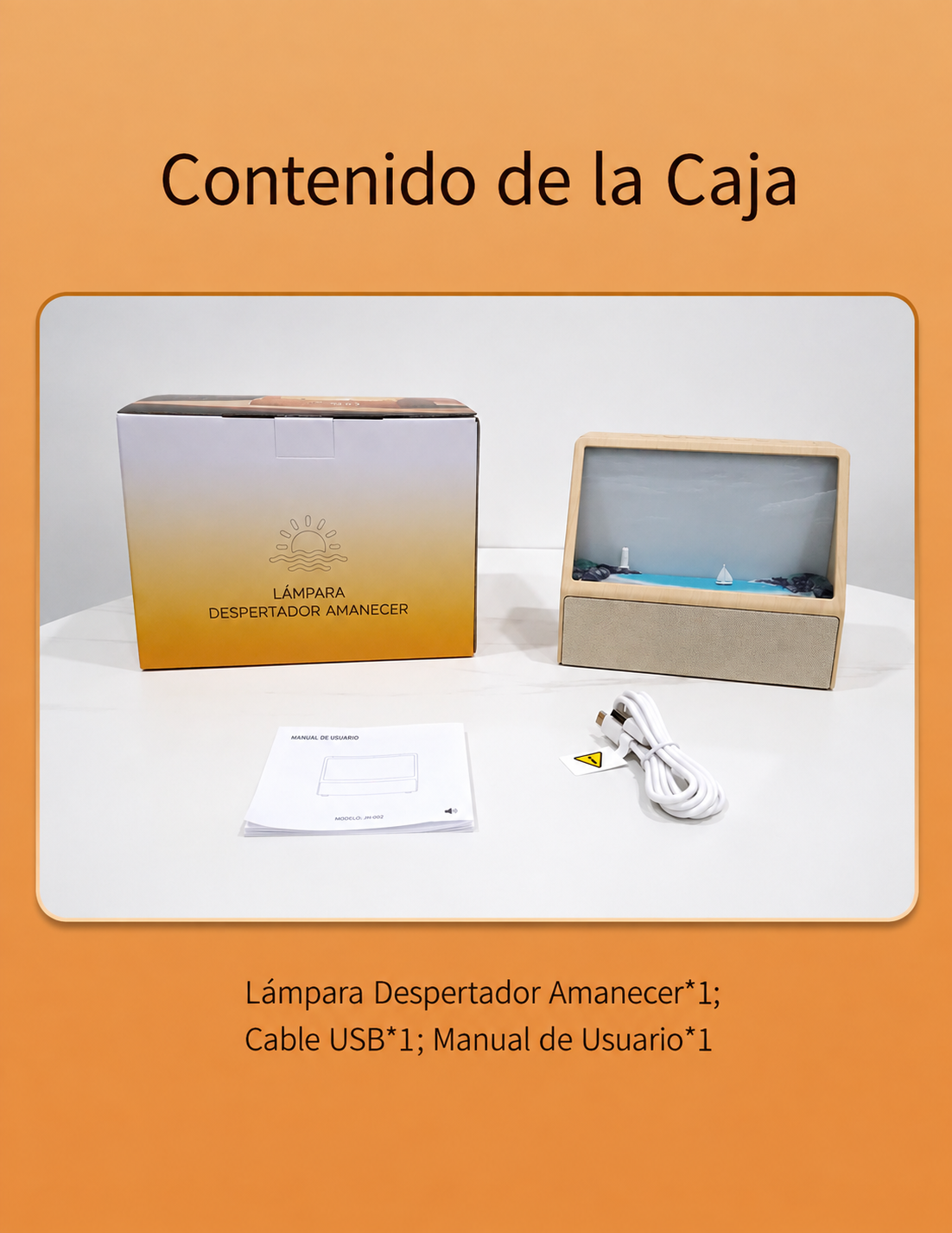 Lampara de mesa 4 en 1
